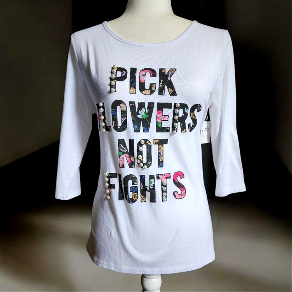 💖Fashionable Arizona Jean Co. Anti-Bullying Girl's Shirt Size 2XL